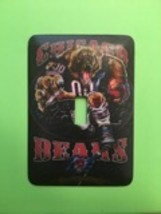 Chicago Bears Metal Switch PLATE sports - £7.25 GBP