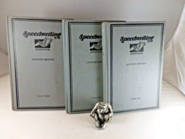 Vintage Speedwriting Shorthand Century Edition Hardcover 1954 Three Book... - £14.71 GBP