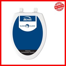 Soft Close Elongated Toilet Seat - Durable White Design for Effortless C... - $1,162.38 MXN