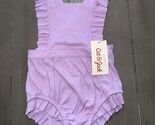 Baby Girls' Ruffle Romper - Cat &amp; Jack Purple 3-6M. NWT. AA - $6.92