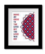 American Pie by Don McLean Song Lyric Rock Music Art - Print, Canvas or ... - $18.81+