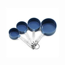 Measuring Cup Set 4 Pieces Stainless Steel Handle Measuring Tool Baking Gadget T - £27.47 GBP
