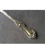 R Wallace 1835 Cold Meat Fork FLORAL 8&quot; Large Floral on Handle &amp; Fork Ba... - £17.77 GBP