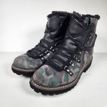 Earth Kodiak Glacier Boots Dark Taupe/Camouflage Camo Women 8M Leather Suede - £25.68 GBP