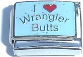 I Love Wrangler Butts Italian Charm - £6.63 GBP