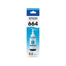 664 Ecotank Ink Ultra-High Capacity Bottle Cyan () Works With Ecotank Et... - £18.18 GBP