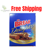 Tiffany Break Delights Wafer Roll Creamy Milk Chocolate 14gm ×24PC شوكول... - $44.99