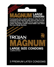 &#39;trojan Magnum Condoms - Box Of 3 - $12.99+