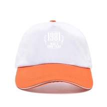 Men Snapback Hat Meaningful Bill Hat For 1981 Funny Birthday Gifts For WomenMen  - £154.27 GBP