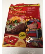 Potato Express Microwave Baked Potato Cooker Bag Washable Easy to use - £3.92 GBP