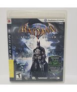 Batman: Arkham Asylum (Sony PlayStation 3, PS3 Game 2009) With Manual PR... - $9.50