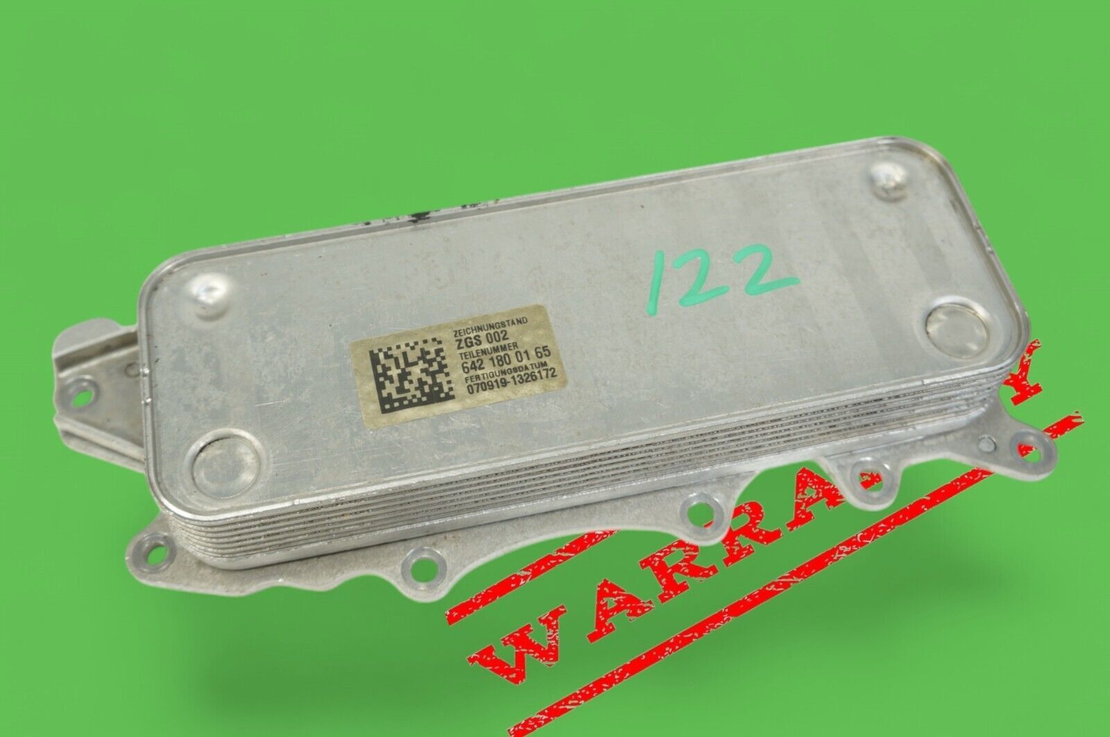 mercedes w211 e320 r350 ml350 gl350 CDI DIESEL engine oil cooler A642180... - $65.00