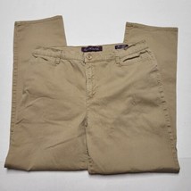 Gloria Vanderbilt Womens Pants Size 14 Amanda Trouser Brown - $11.87