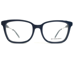 Burberry Eyeglasses Frames B 2146 3422 Navy Blue Nova Check Square 55-19-140 - £89.40 GBP