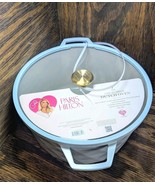 Paris Hilton Rare New Color Green 7.0 Quart Cast Aluminum Dutch Oven Pot... - $79.20
