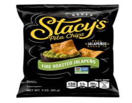 Stacy&#39;s Baked Pita Chips Fire Roasted Jalapeno 3 Oz  24 Big Bags! - $1,115.23 MXN