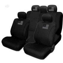 For Mazda New American Flag Design Front Rear Car Truck SUV Seat Covers Set - £29.45 GBP