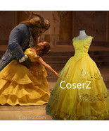 2017 Moive Beauty And The Beast Belle Dress Princess Top Quality Cosplay... - £132.91 GBP