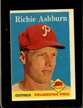 1958 Topps #230 Richie Ashburn Exmt Phillies Hof *XR20089 - £15.66 GBP