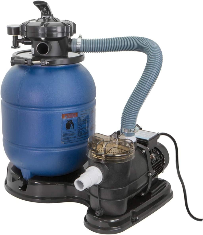 Sand Filter 3/4HP Pool Pump 2400GPH High-Flow above Ground Pool Set with... - $276.62
