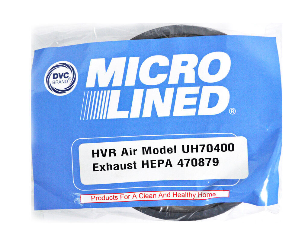 Generic DVC Micro Lined HVR Air Model UH70400 HEPA Exhaust Filter 470879 - $12.95