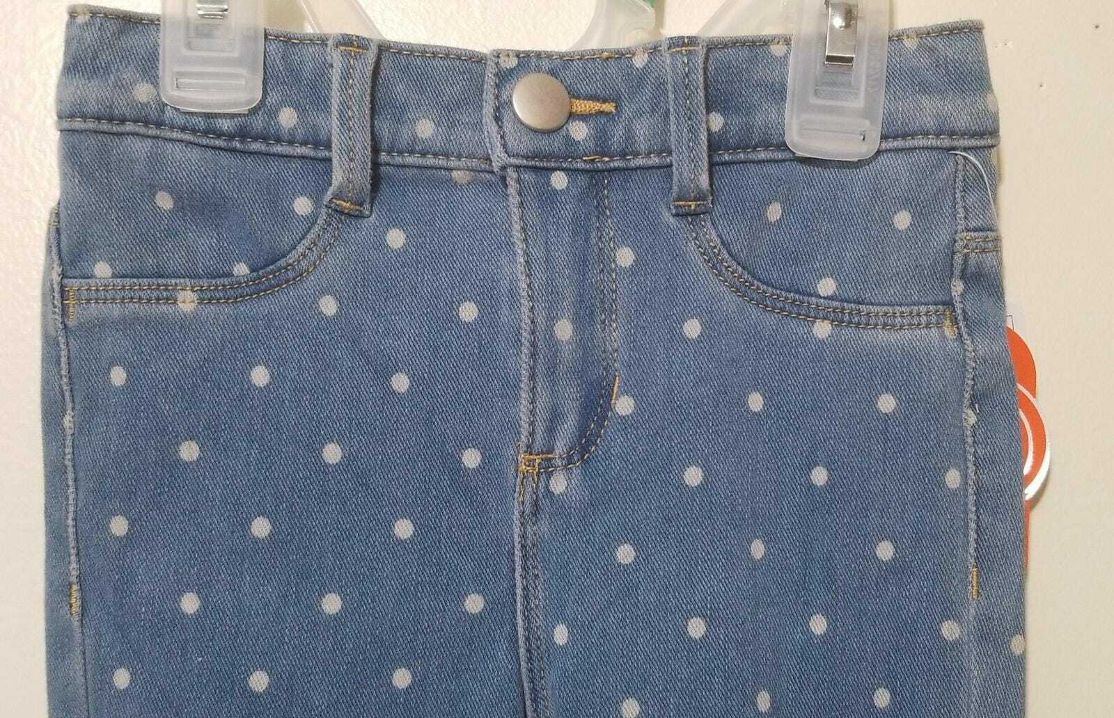 Wonder Nation Knit Denim Adjustable Waist  Jegging Color Multicolor  Size 5T Item image 2