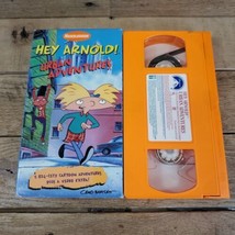 Hey Arnold - Urban Adventures (VHS, 1997) Nickelodeon 5 Episode Tape Orange - £27.30 GBP