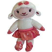 TY Disney Doc McStuffins Lambie The Lamb Beanie Babies Plush Stuffed Animal - £14.02 GBP