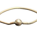 Pandora Unisex Bracelet .925 Gold Plated 390150 - £64.14 GBP