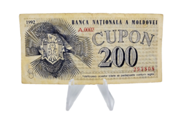 MOLDOVA BANKNOTE  20 CUPON 1992  P-2 - £7.82 GBP