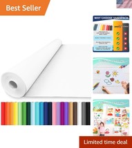 Versatile 36&quot; x 200&#39; White Paper Roll - Perfect for Art, Wrapping, and C... - $1,176.96 MXN