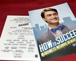 How To Succeed in Business Without Broadway Play Program Playbill Musica... - £47.87 GBP