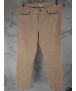J Crew womens corduroy light khaki pants 31 x 28 - $491.51 MXN