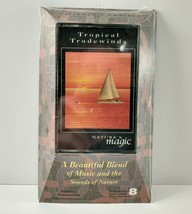 1993 Nature&#39;s Magic Tropical Tradewinds Relaxing Music &amp; Sounds Cassette Tape - £7.95 GBP