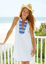 NWT Cabana Life Essentials Embroidered Shift Dress Women&#39;s XL - £49.34 GBP