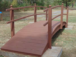  garden Bridge custom built 10 ft long and 3 ft wide - $1,799.00