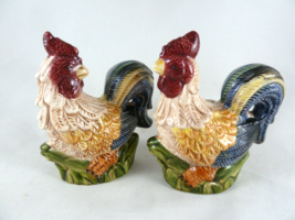 Rooster Salt and Pepper Shakers Country Farmhouse Jay Imports - $10.88