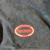 Shiva American Manufacturing Tube Men's 1/4 Zip Pullover Blue Sweater Size XL image 5