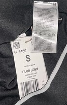 Adidas Club Tennis Skirt Women’s Small S Black Aeroready Athletic Skort NWT NEW image 4