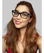 New Versace Mod. 3225183 52mm Cat Eye Green Women's Eyeglasses Frame Italy - $169.99