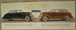 1937 Ford V-8 &#39;85 &amp; 60&#39; Vintage Couleur D&#39;origine Brochure De Vente - 7511... - £11.45 GBP