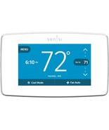 Emerson Sensi Touch Wi-Fi Smart Thermostat With Touchscreen Color, White - £115.05 GBP