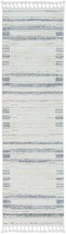 94 X 130 Ivory  Grey Polyester Rug - £606.69 GBP