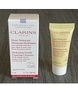 Clarins Hydrating Gentle Foaming Cleanser Alpine &amp; Aloe Vera Extracts 5m... - $199.99 MXN