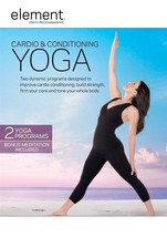 Element Cardio &amp; Conditioning Yoga Dvd Exercise Fitness New Sealed - £10.82 GBP