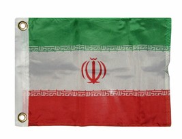 12X18 12&quot;X18&quot; Country Of Iran Boat Motorcycle Flag Grommets - £11.18 GBP