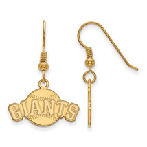 SS w/GP MLB  San Francisco Giants Small Dangle Earrings - £58.84 GBP