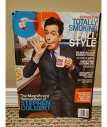 GQ Magazine Numéro de septembre 2015 Stephen Colbert Couverture sans éti... - £8.14 GBP
