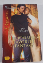 billionaire&#39;s favorite fantasy by jan colley 2008 novel fiction paperback good - £4.70 GBP