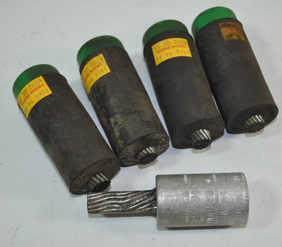 Lot of 5 Panduit BPC250-X BiMetallic Pin Connector Aluminum 250 MCM / 3 AWG - $142.49